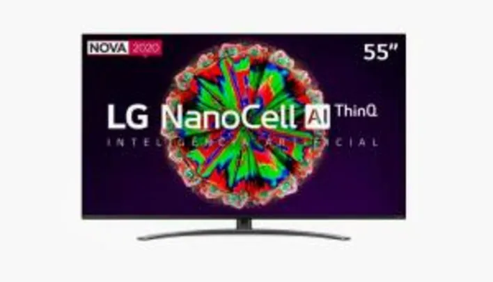 Smart TV Nanocell 55" LG NANO81SNA UHD 4K | R$ 2969