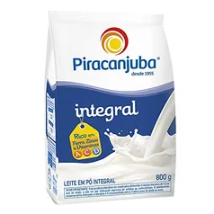 [Prime+recorrência] Leite Pó Integral Piracanjuba 800g (Min. 2 unid.) 