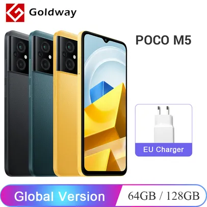 Smartphone POCO M5 4/64GB Versão Global