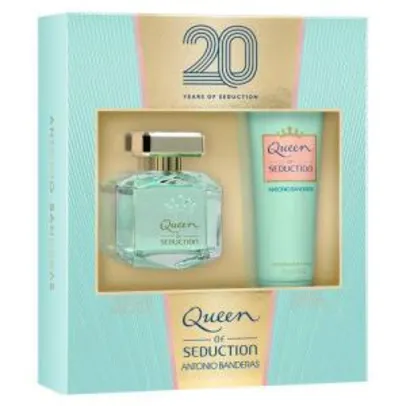 Perfume Queen Of Seduction Antonio Banderas + Body Lotion R$74