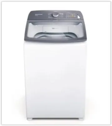 Máquina de Lavar Brastemp 12Kg Cesto Inox BWK12AB - R$1.414