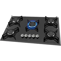 Cooktop 5 Bocas Philco Cook Chef 5 TC - à Gás Natural e GLP | R$282