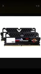 (Versão Preta) Memória DDR4 Geil EVO POTENZA AMD GAPB416GB3000C16ADC 16GB (2x8GB) 3000mhz