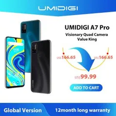 Umidigi A7 Pro Global 64GB/4GB - R$ 564