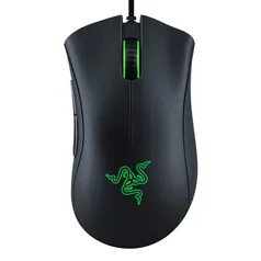 Razer Mouse essencial para jogos DeathAdder: sensor óptico 6400 DPI - 5 botões programáveis 