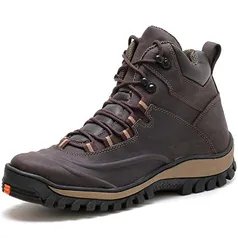 Bota Coturno Masculino Adventure Airsoft em Couro (40)