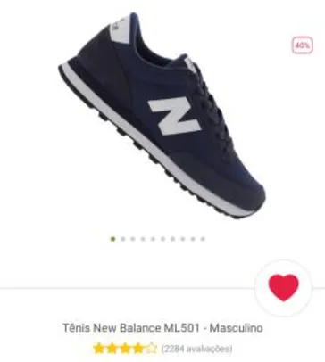[App] New Balance ML501 | R$153