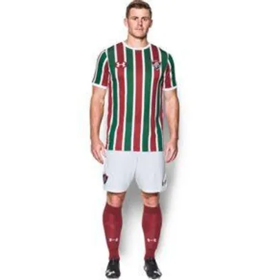 [P,M]Camiseta de Futebol Masculina Under Armour Fluminense FC Oficial 17/18 R$60