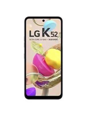 [PRIME]Smartphone LG K52 64GB Verde 4G Octa-Core 3GB RAM - Tela 6,59” - R$949