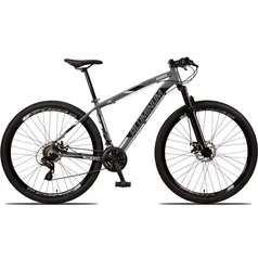 Bicicleta 29 Aluminum Raider 24 Marchas Index Freio a Disco