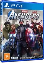 Marvels Avengers - Ps4 - Mídia Física R$99,00