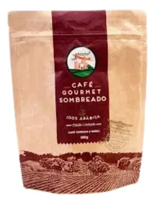 Café Sombreado Gourmet Sabor Intenso,qualidade, 100% Arábica