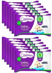 [Unid R#3,11] Toalhas Umedecidas Cremer Aloe Vera - Kit com 12 embalagens - Total de 576 Toalhinhas