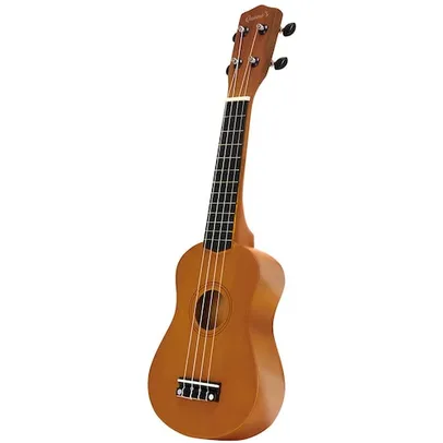 Ukulele Soprano 21 Queen’s D186165 4 Cordas - Caramelo