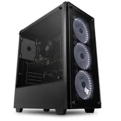 COMPUTADOR PICHAU GAMER, I5-9400F, RADEON RX 580 8GB MSI, 8GB DDR4, HD 1TB, 500W, KAZAN