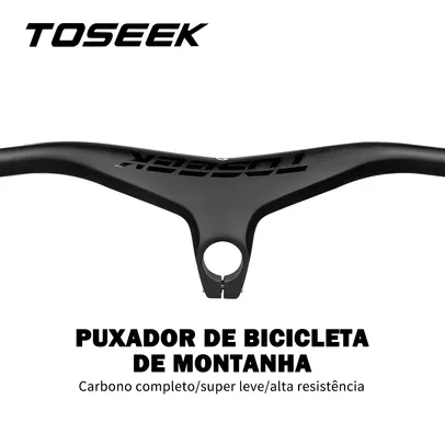 Guidão com Mesa em Fibra de Carbono Toseek MTB