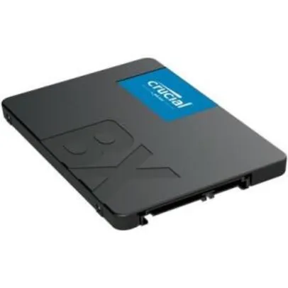 SSD Crucial BX500, 960GB, SATA, Leitura 540MB/s, Gravação 500MB/s - CT960BX500SSD1 - R$750