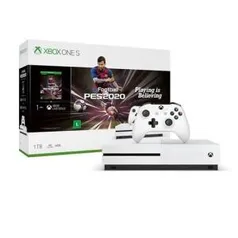 Console Xbox One S 1TB (Pacote eFootball PES 2020) | R$1.789