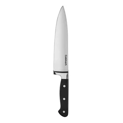 Cuisinart Faca de chef C77TR-8CF Coleção Triple Rivet 20 cm, preta