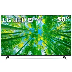 Smart Tv 50 Polegadas 50uq8050 Lg Preto Com Cinza