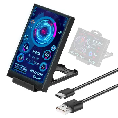 Monitor de computador para mini itx caso 3.5 Polegada