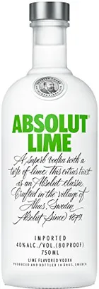 Absolut Vodka Lime, 750ml | R$67
