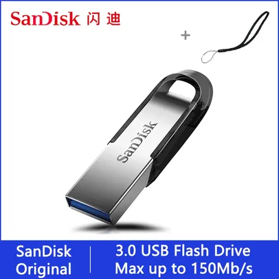 [NOVOS USUÁRIOS] Pendrive SanDisk 64GB 3.0 | R$11