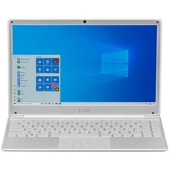 [Ame R$719,4] Notebook Ultra UB430 Intel Core i3 4GB 120GB SSD W10 14'' Prata