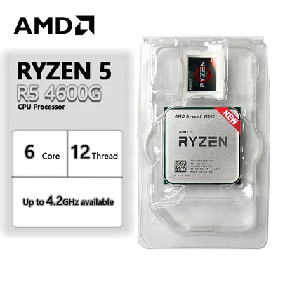 Processador Amd Ryzen 5 4600G Novo