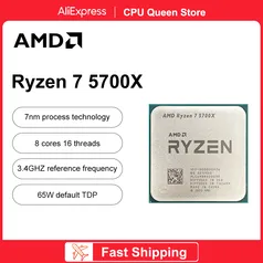 Processador AMD Ryzen 7 5700X, 3,4 GHz, 8 Core, 16 Threads