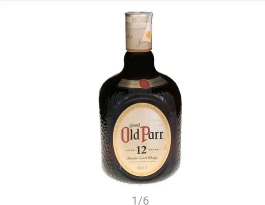 [Cliente ouro] Whisky Old Parr Grand Escocês 12 anos 1L | R$103