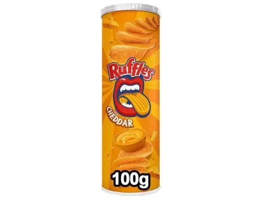 Batata Ruffles Tira Onda Queijo Cheddar 100g