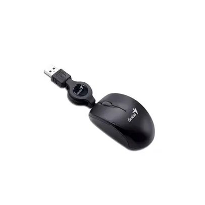 Mouse Genius Micro Traveler V2 1000 DPI USB 3 Botões Preto - 31010125100