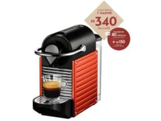 Cafeteira Nespresso Pixie GANHE R$ 340 em capsulas | R$ 409