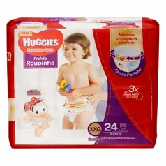 Fralda Huggies Turma da Mônica Roupinha XXG - R$22