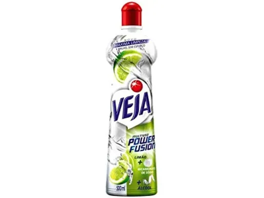 [Recorrência/+por-] Veja Power Fusion - Limpador Multiuso, Limão, 500Ml