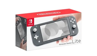 [Internacional] Console Nintendo Switch Lite Cinza | R$1499