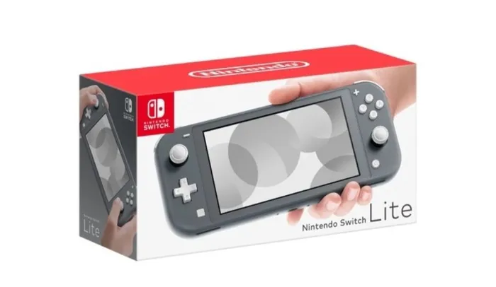 [Internacional] Console Nintendo Switch Lite Cinza | R$1499