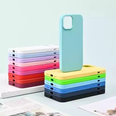 [DoBrasil] Capinha capa para iphone aveludada de silicone premium