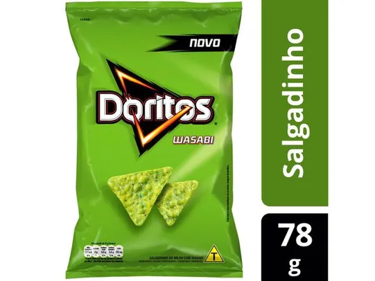 [APP+Cliente Ouro+L6P5] Salgadinho Wasabi 78g Doritos | R$3,95