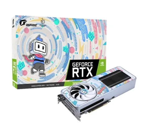 Placa De Video Colorful Igame Geforce RTX 3060 Bilibili E-sports Edition Oc Lhr-v 12GB GDDR6 192bit