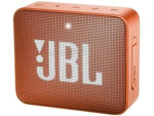 Caixa de Som Bluetooth - JBL GO 2 3W - Laranja