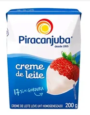 [ leve 5 pague 4 ] Creme de Leite Integral Piracanjuba 200g