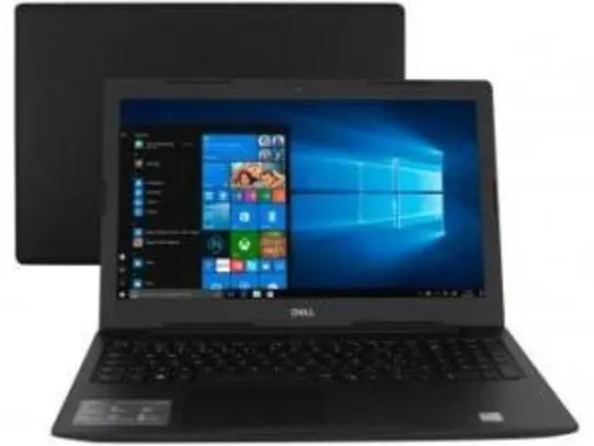 Notebook Dell Inspiron 15 3000 3584ML1P - Intel Core i3 4GB 128GB SSD 15,6” Windows 10