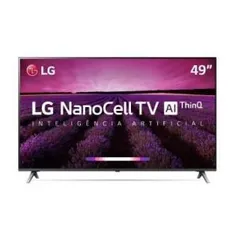 Smart TV LG 49" Nano Cell UHD 4K Controle Smart Magic 49SM8000PSA