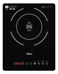 Fogão Cooktop Indução Preto Philco PCT12P 110V/220V