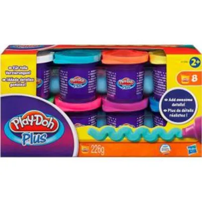 [Loja Física] Massa Modelar Play-Doh Plus C/ 8 Potes - Hasbro - R$20