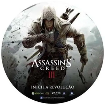 Mouse Pad Assassin's Creed III - R$ 3,90