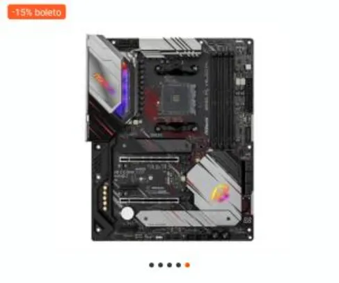 Placa-Mãe ASRock B550 PG Velocita, AMD AM4, ATX, DDR4 R$949