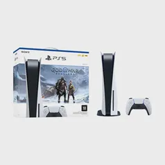 Console PlayStation 5, Versão com Mídia Física + Jogo God of War: Ragnarok - PS5